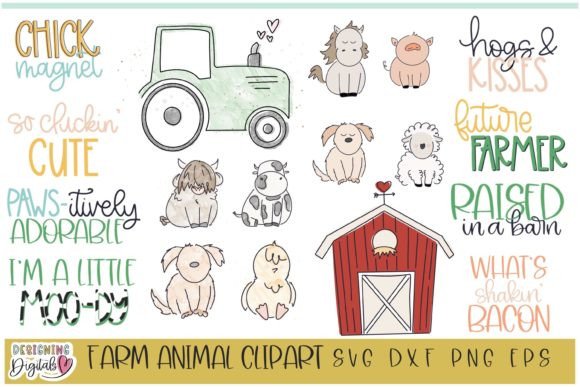 Download Farm Animals SVG Bundles - Animal Collection