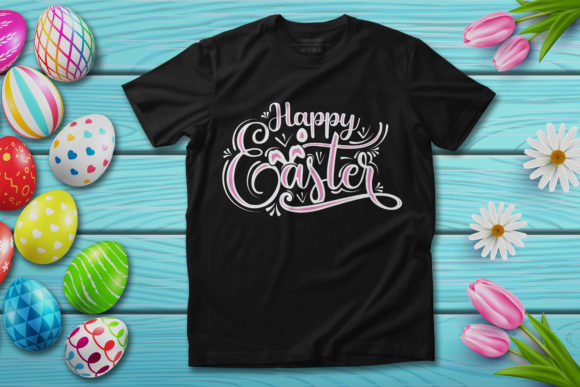Download Happy Easter SVG Typography Shirt Design - Premium Bundle