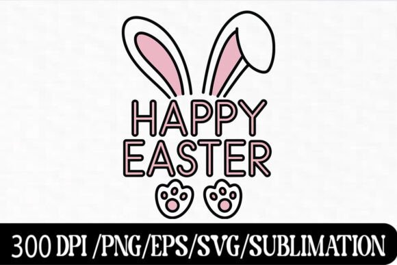 Download Boho Easter Bunny Ears with Bow Design - Boho easter Collection