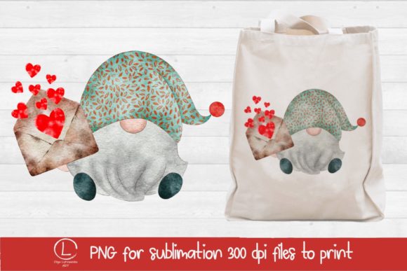 Download Gnome Valentine Day Sublimation PNG - Premium Resources