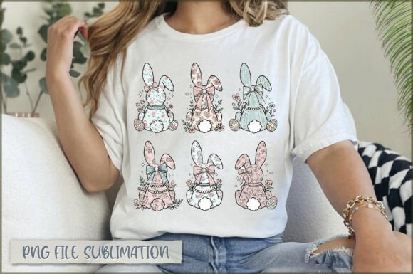 Download Boho Easter Bunny PNG, Floral Easter PNG - Boho easter Collection