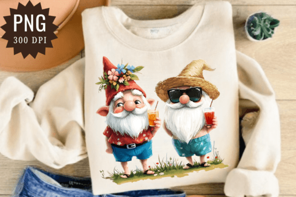 Download Two Gnomes Clipart PNG - Premium Bundle